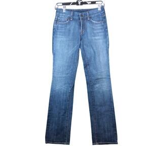 Citizens Of Humanity Women Jeans Blue Bridgitte 014 Low Rise Straight Stretch 24